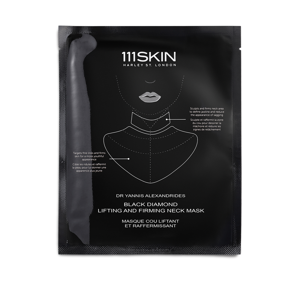 111Skin Black Diamond Lifting And Firming Neck Mask (5 Pack) 215 ml