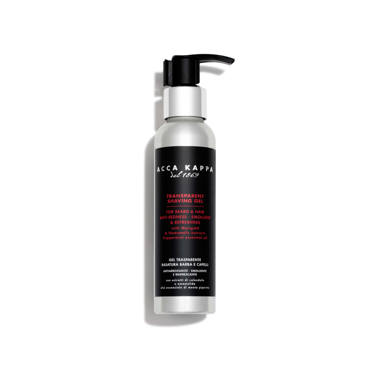 Acca Kappa Transparent Shaving Gel 125 ml