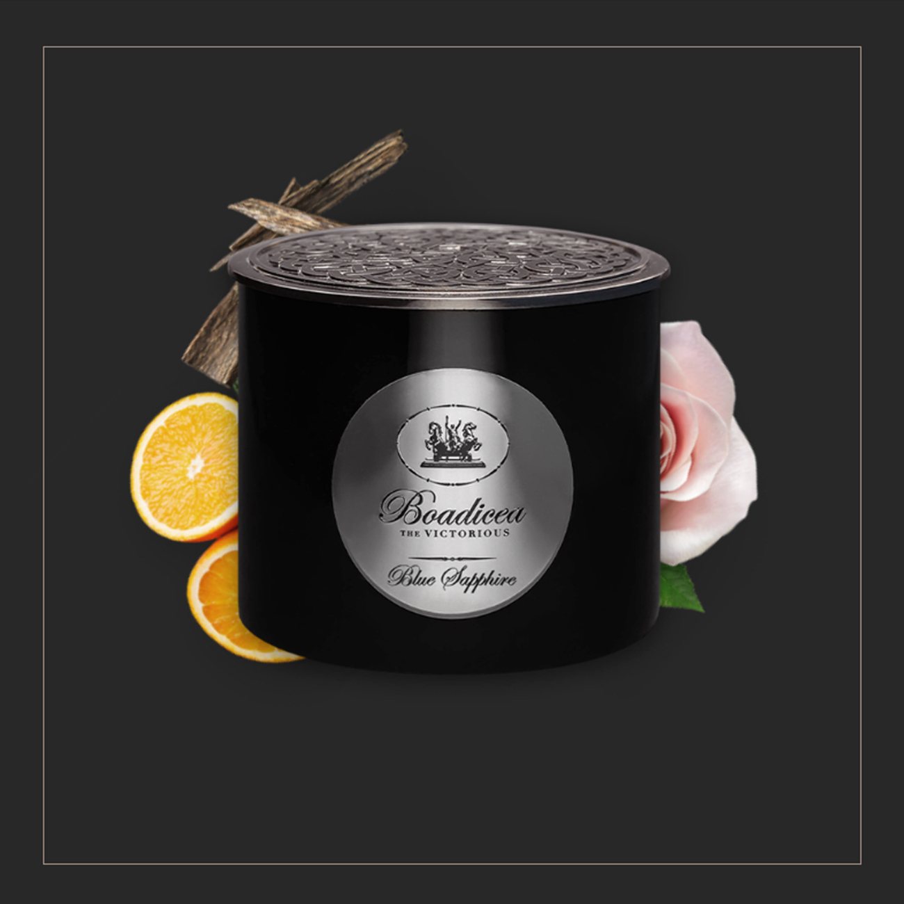 Boadicea The Victorious Blue Sapphire Candle 400 gr