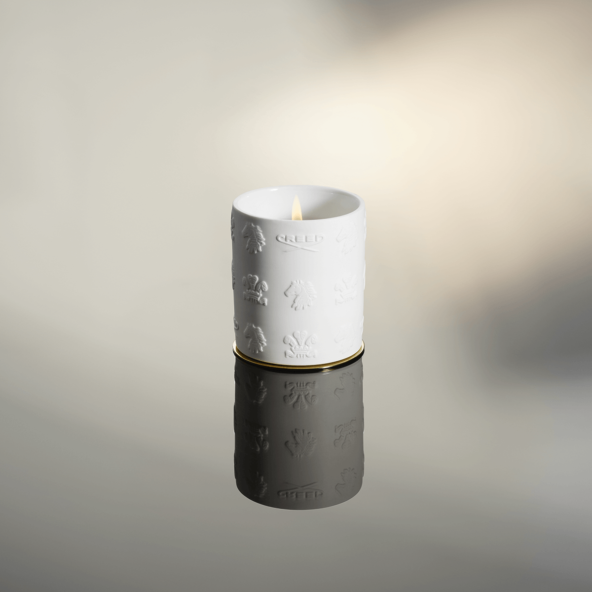 Creed 1760 Silver Mountain Water Porcelain Candle 220 gr