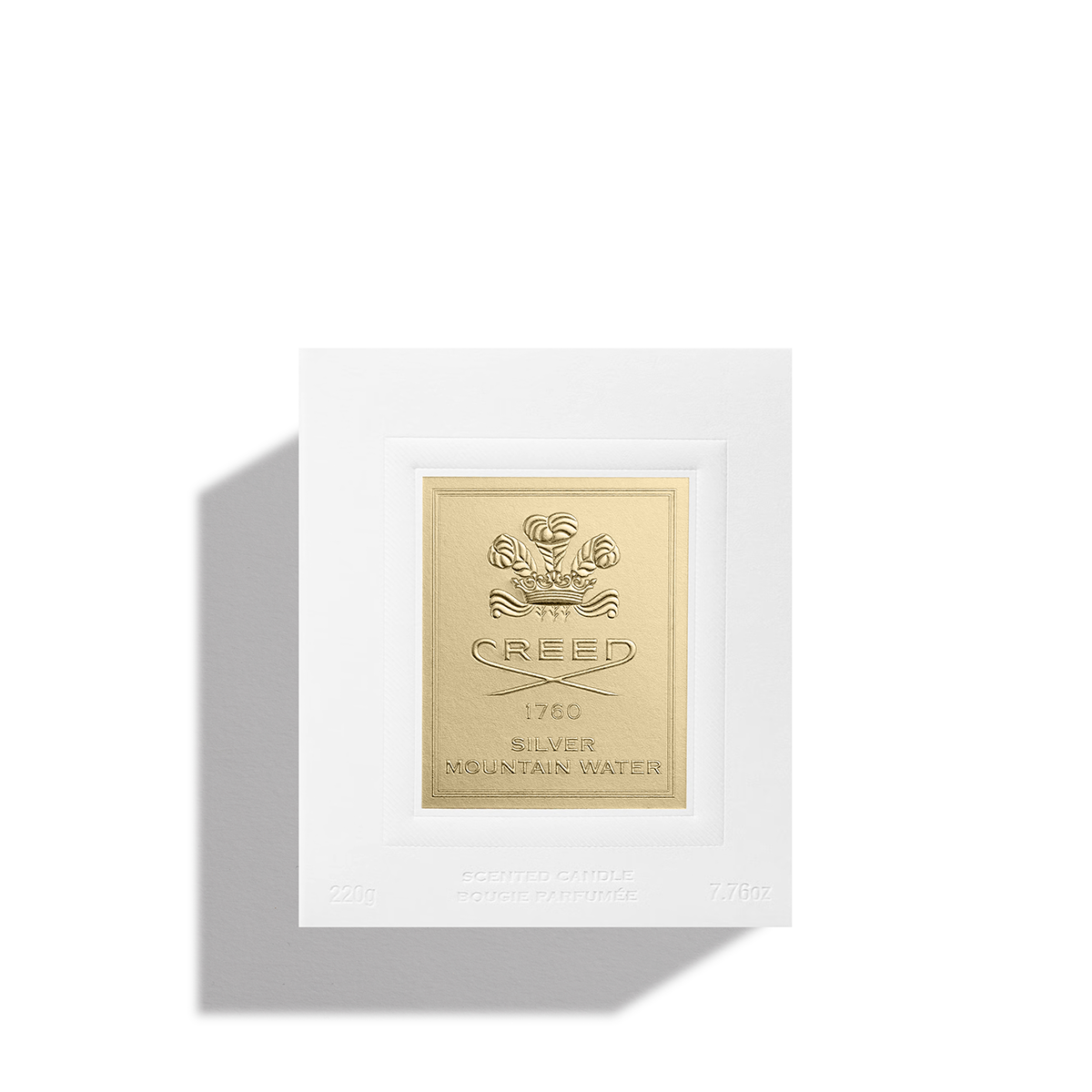 Creed 1760 Silver Mountain Water Porcelain Candle 220 gr