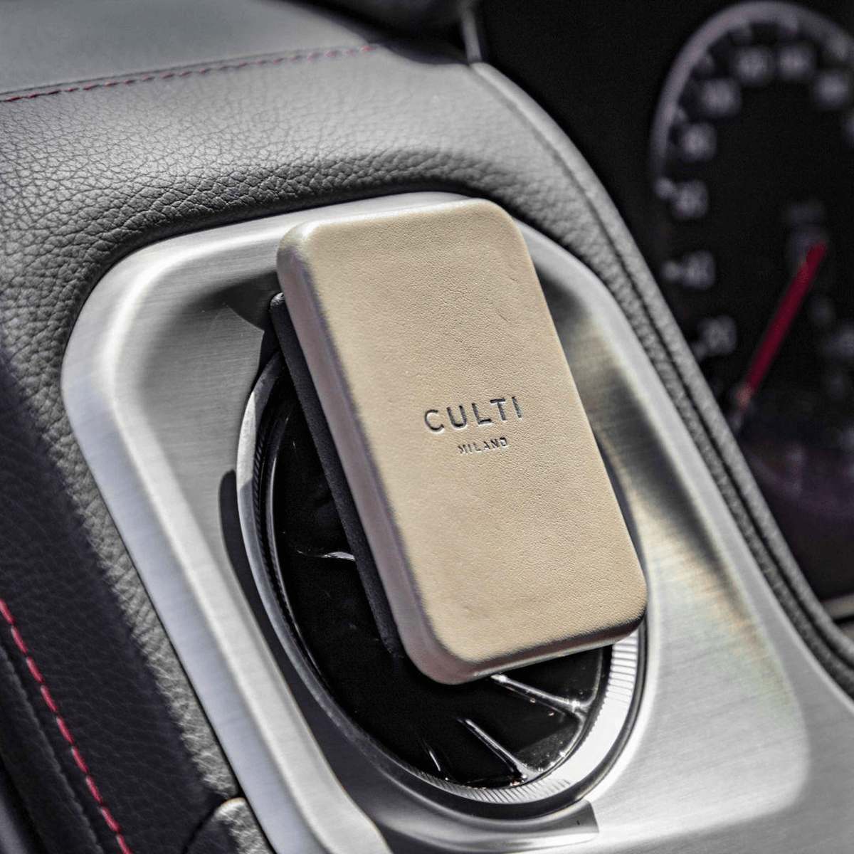 Culti Milano Car Diffuser Taupe with Aramara scent