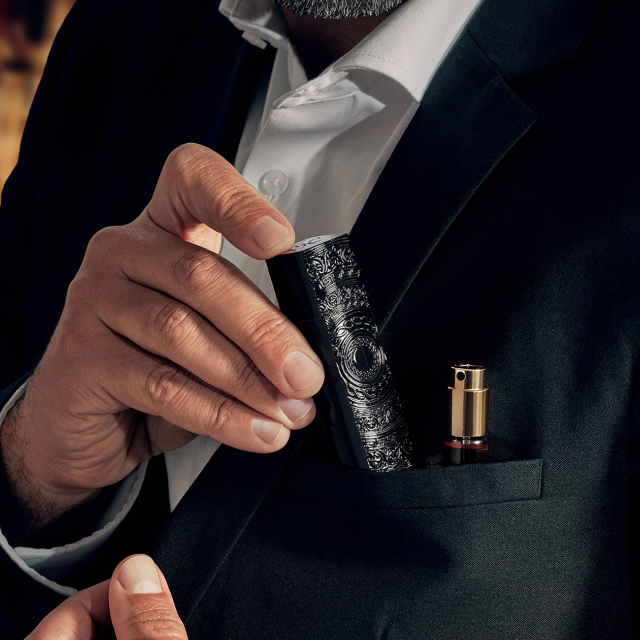 Kilian Paris Black Refillable Travel Spray
