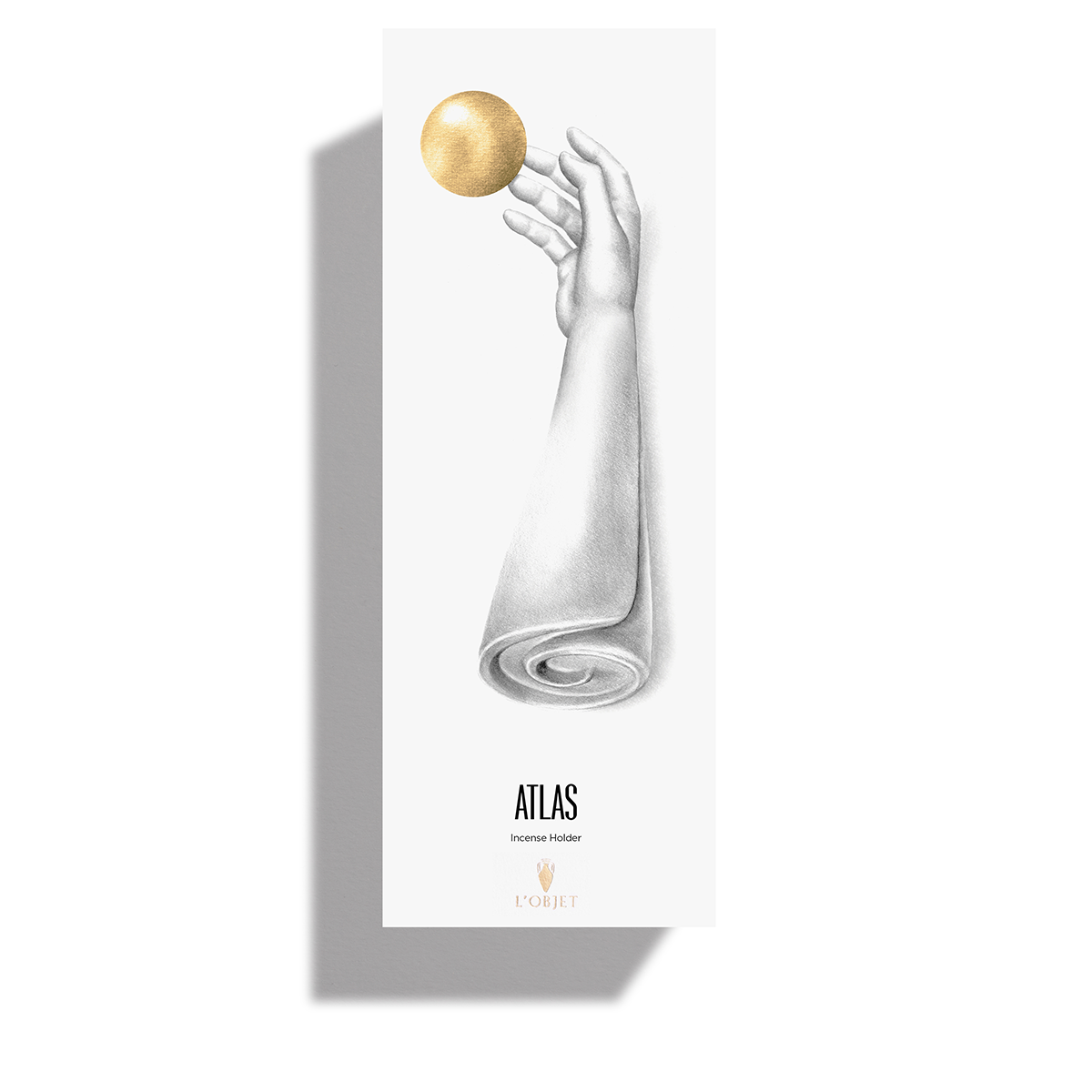 L'OBJET Atlas Incense Holder