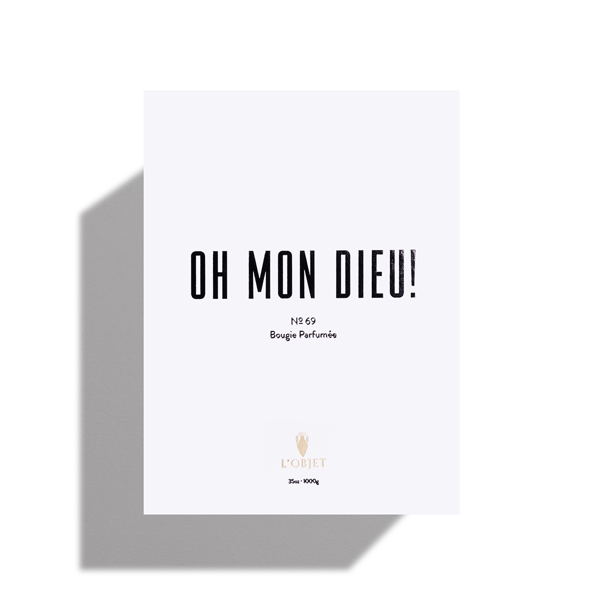 L'OBJET Oh Mon Dieu! No.69 Candle 1000 gr