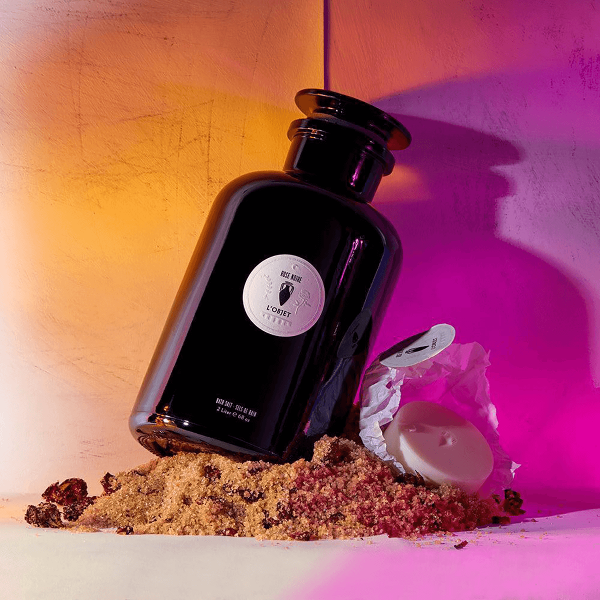 L'OBJET Rose Noire Bath Salt - Small