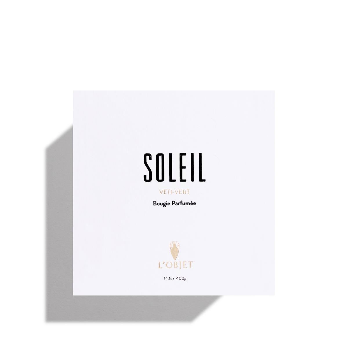 L'OBJET Soleil Candle - Veti-Vert 400 gr