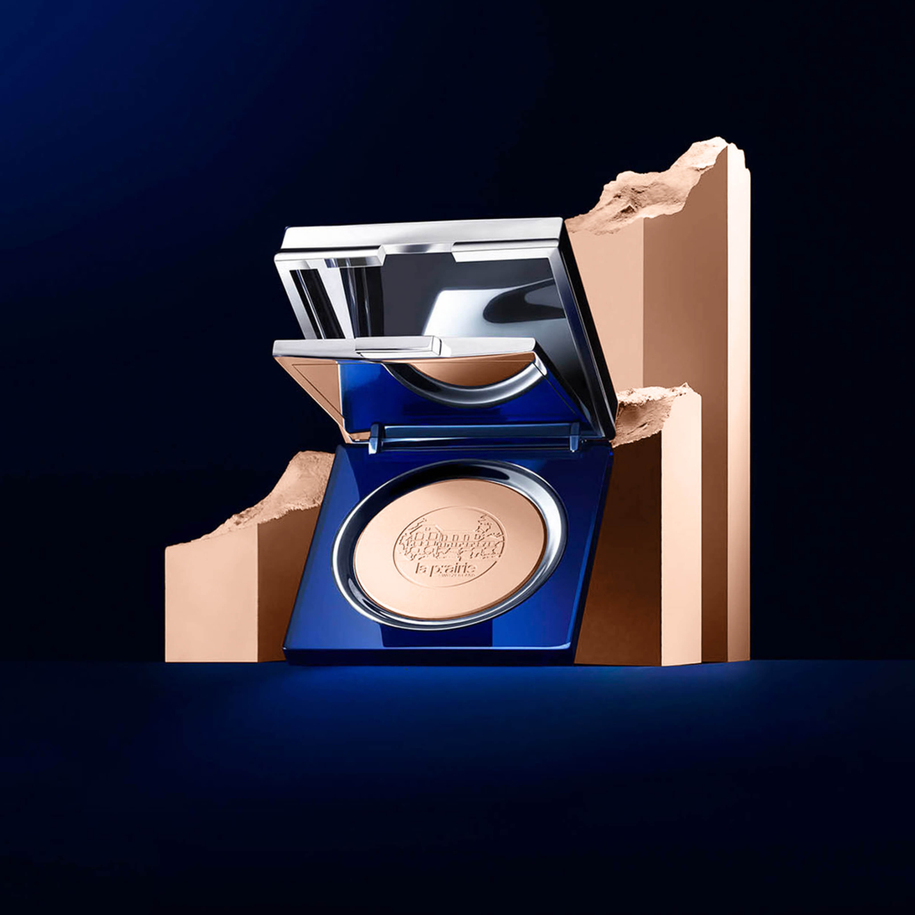 LA PRAIRIE Skin Caviar Complexion Foundation Powder SPF 15 UVA PA++ Pure Ivory