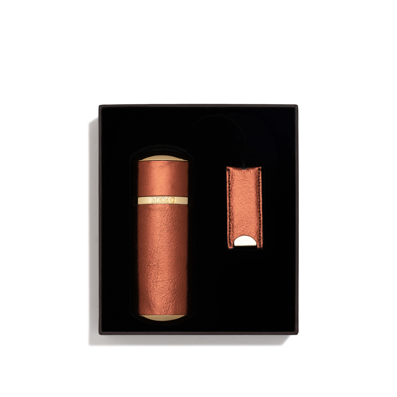 Memo Paris Copper Metallic Travel Case