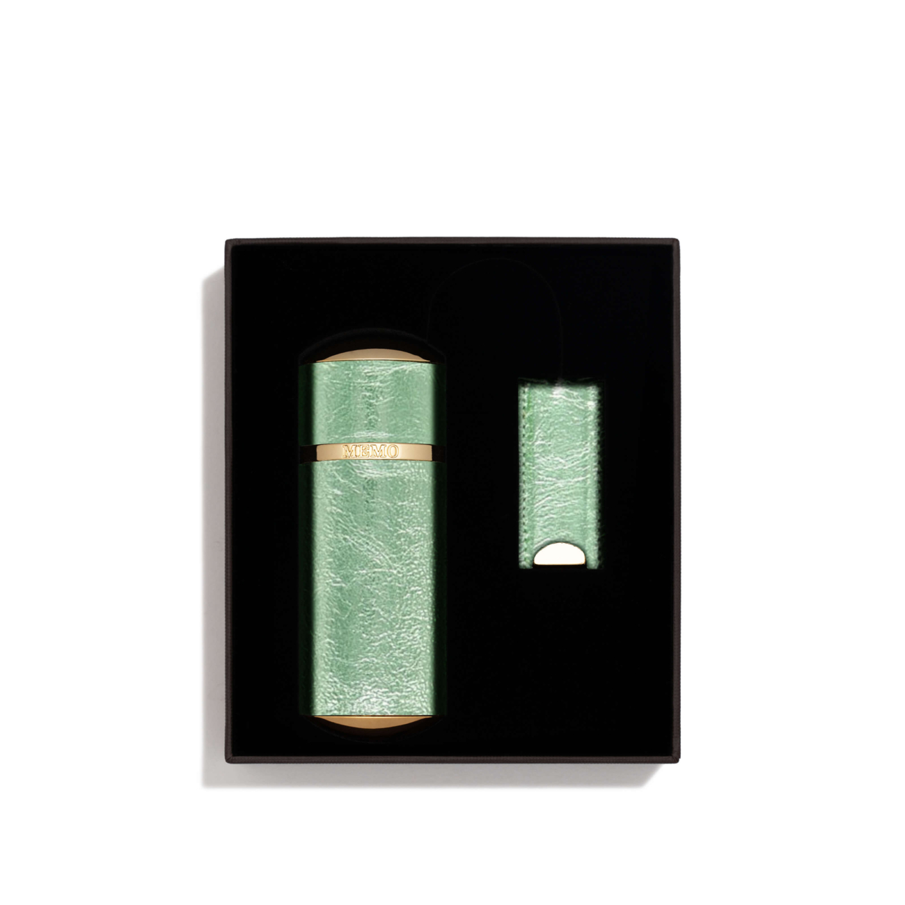 Memo Paris Mint Metallic Travel Case
