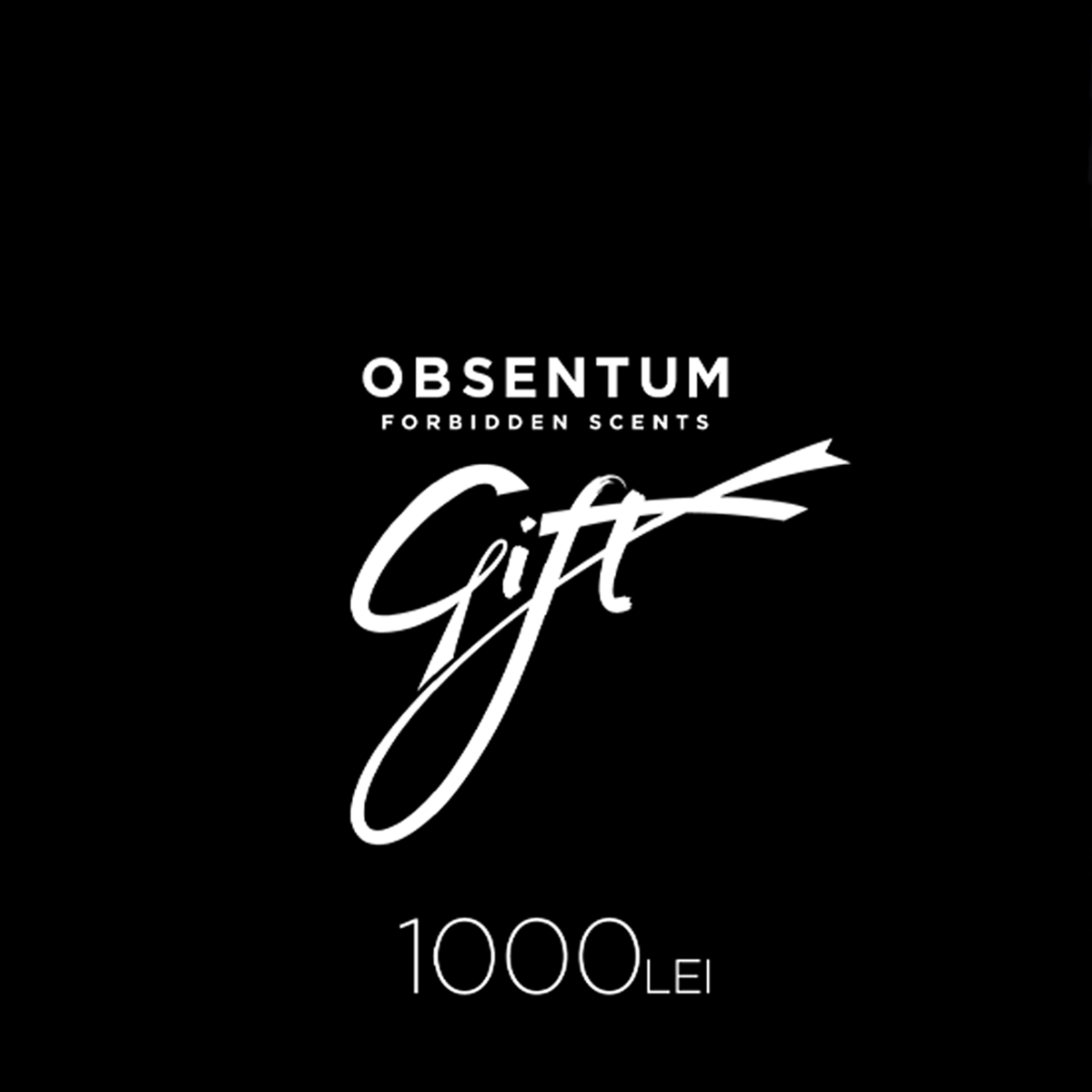 OBSENTUM Gift cards Gift Card Virtual / 1000 lei