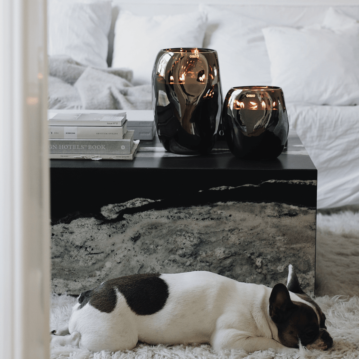 ONNO Collection Cape Smoked Grey XL - Muse Candle 7230 gr