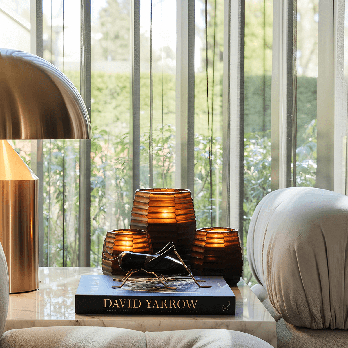 ONNO Collection Cubo L - Serengeti Candle 4040 gr