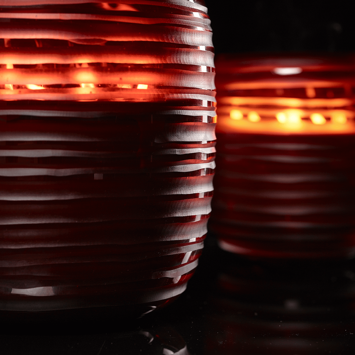 ONNO Collection Sphere Red L - Zanzibar Candle 5780 gr