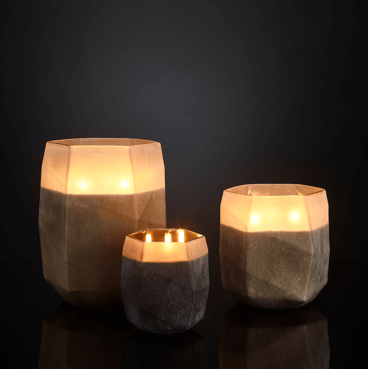 ONNO Collection Terre Light Smoked S - Zanzibar Candle 1410 gr