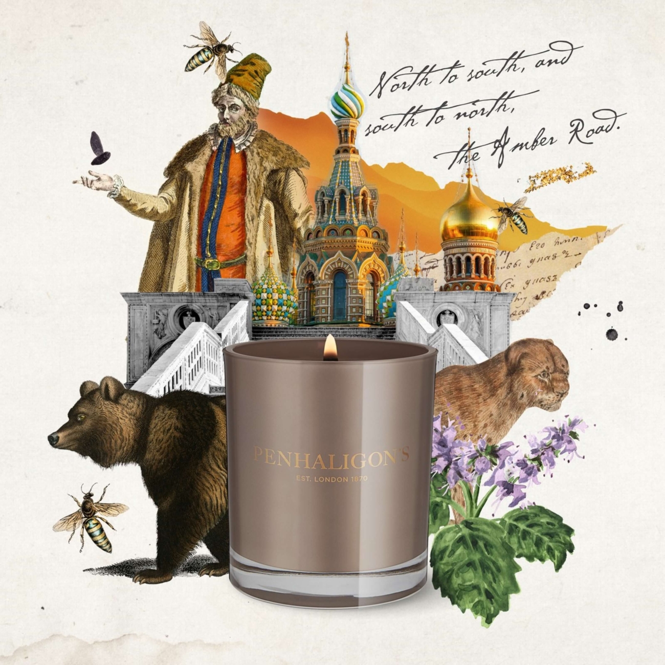 Penhaligon's Anbar Stone Candle 200 gr
