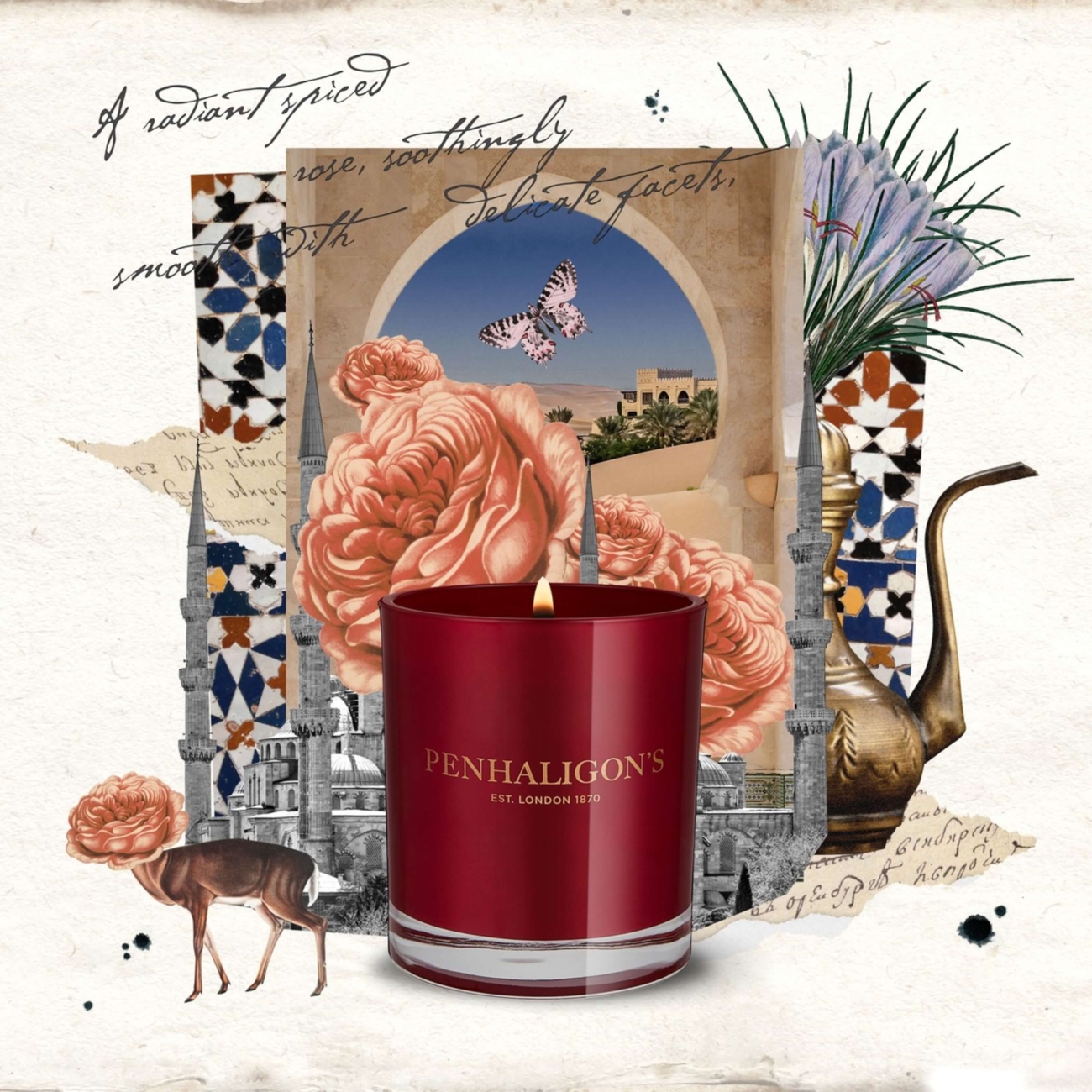 Penhaligon's Kumgan Rose Candle 200 gr