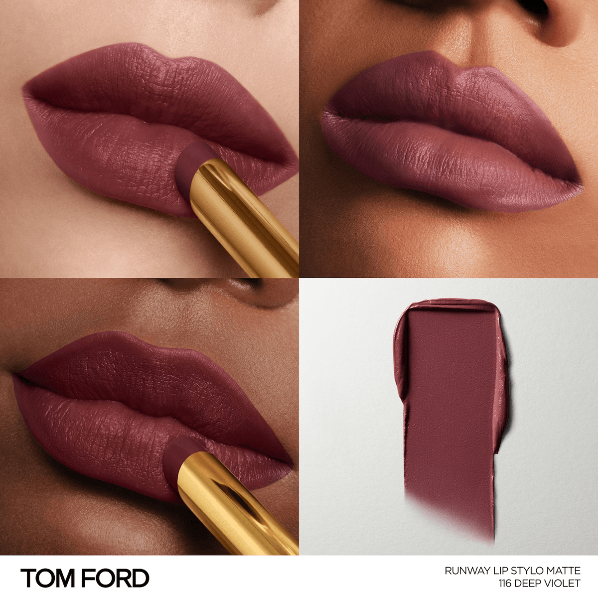 Tom Ford Runway Lip Stylo Matte Deep Violet