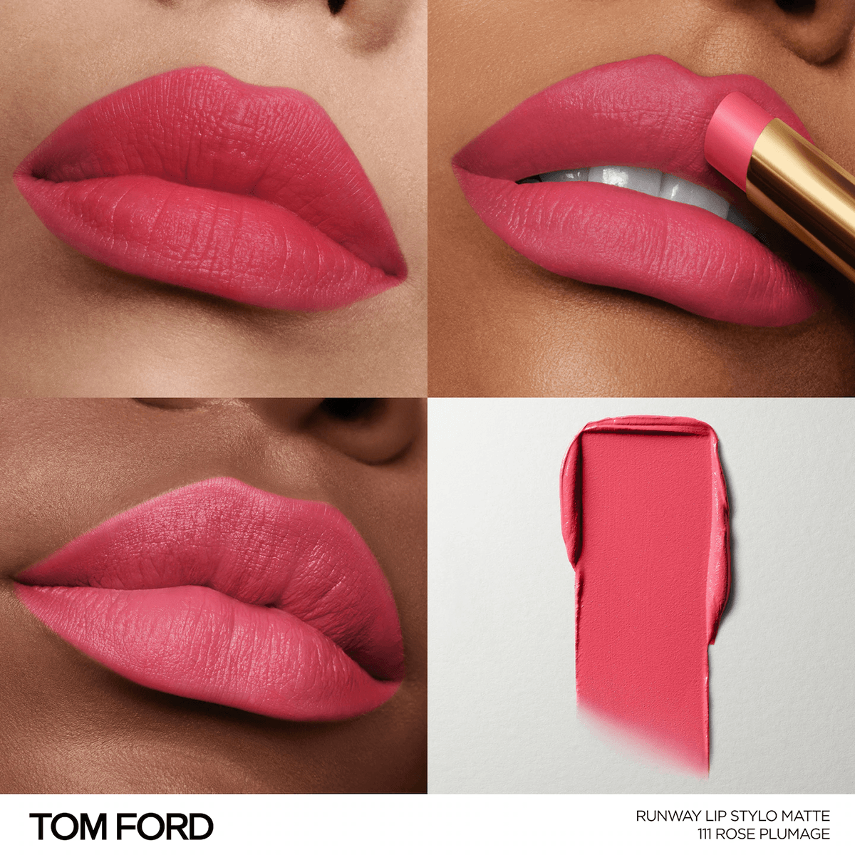 Tom Ford Runway Lip Stylo Matte Rose Plumage