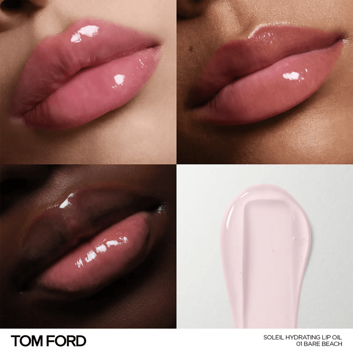 Tom Ford Soleil Hydrating Lip Oil Bare Peach