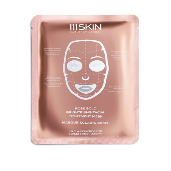 111Skin Rose Gold Brightening Facial Treatment Mask (5 Pack) 150 ml