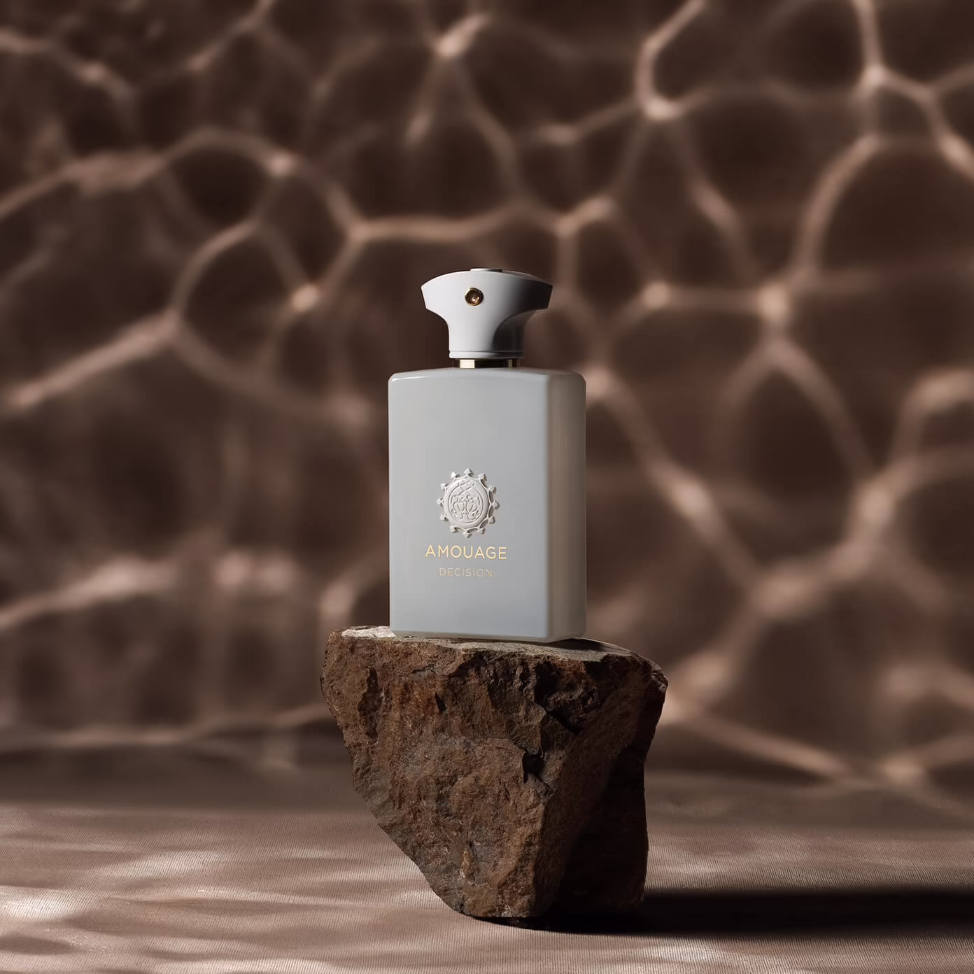 Decision by Amouage, the new man perrfume created by Quentin Bisch